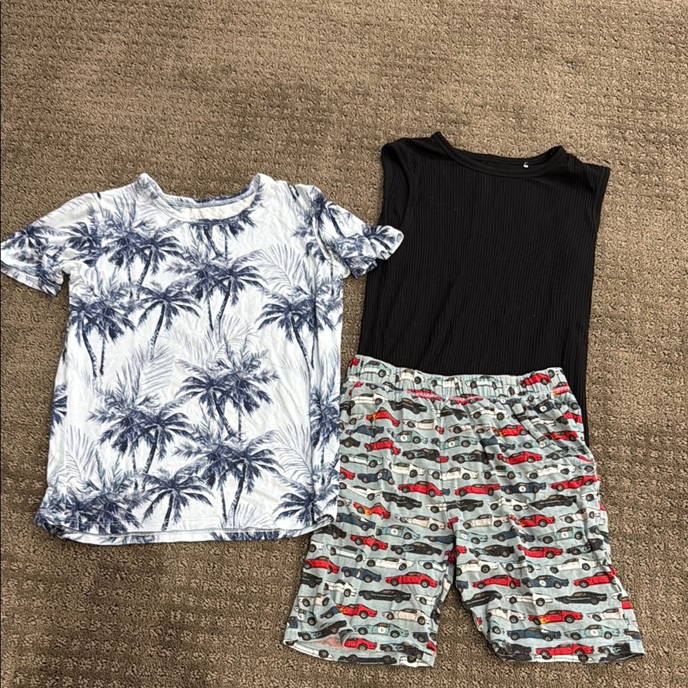 Boys posh peanut pajama lot, size 8